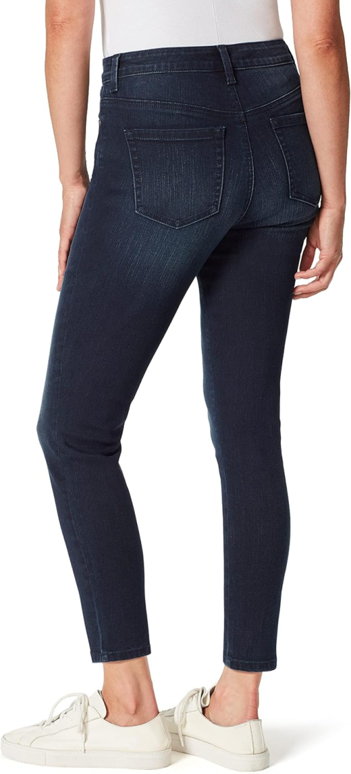 Gloria Vanderbilt Dark Wash Skinny Jeans - Women's Denim Pants - Image 2