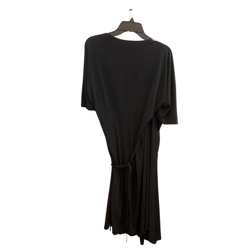 VICKYTIEL Black Drape Dress 3X | Women's Cocktail Dress - Image 2