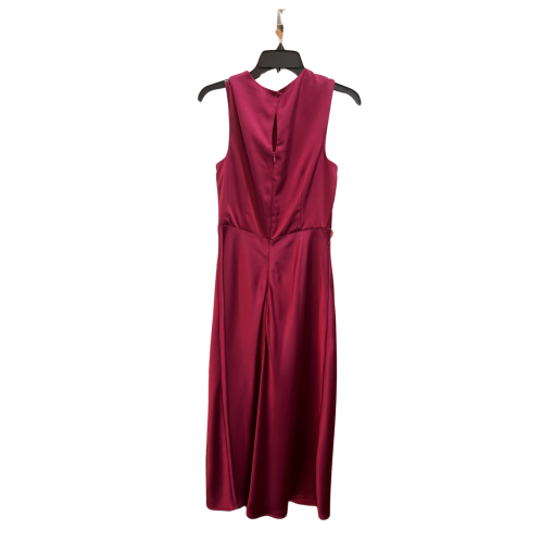 Tahari ASL Burgundy Sleeveless Dress Size 6 - Cocktail Party - Image 2