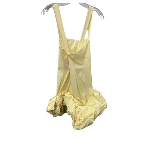 Avec les filles Yellow Ruffle Mini Dress - Size S - Party Dress - Image 2