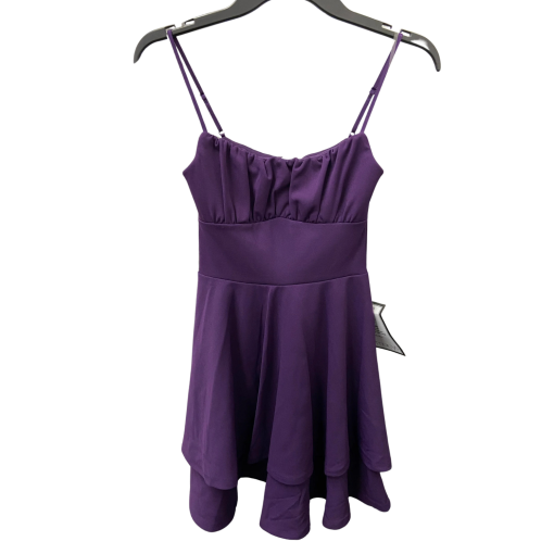 Emerald Sundae Purple Mini Dress - XS - Party Dress