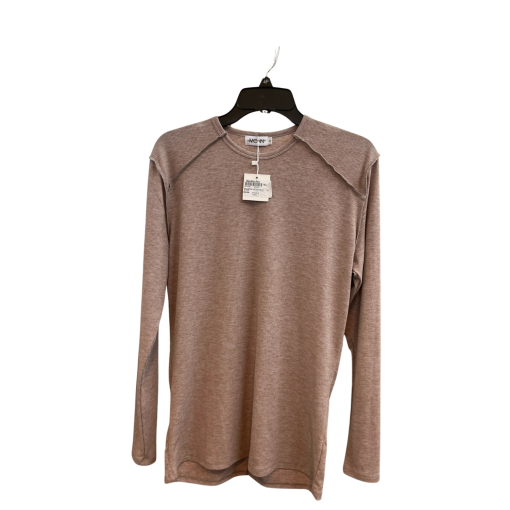 MONN Mocha Long Sleeve Top Size XL - Women's Shirts