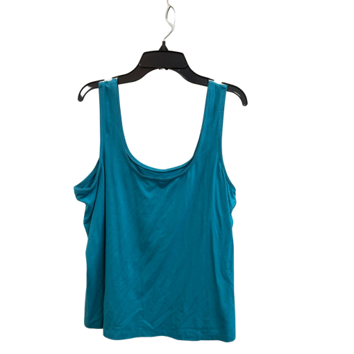 Teal Tank Top - Size L - Women's Sleeveless Shirt - Casual Wear - Image 2