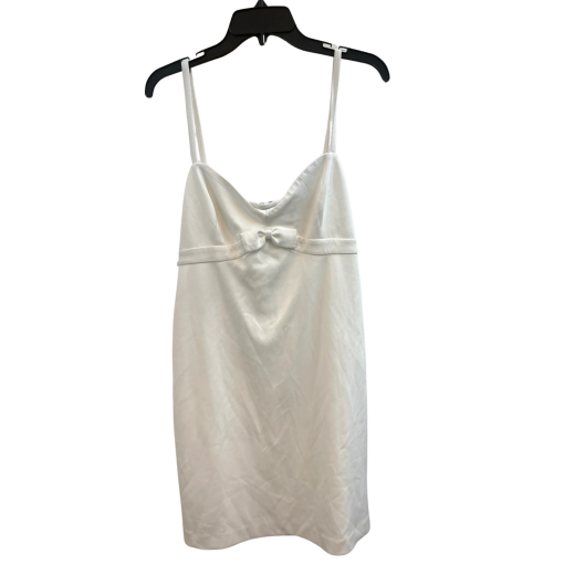 Betsey Johnson White Mini Dress Size 12P - Cocktail Dress