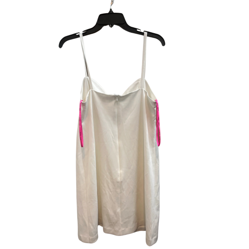 Betsey Johnson White Mini Dress Size 12P - Cocktail Dress - Image 2