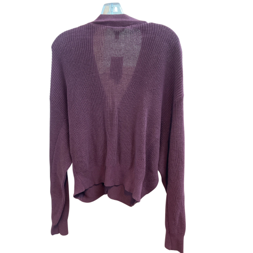 ABOUND Burgundy Cardigan Sweater - Size L - Women's Knitwear - Image 2