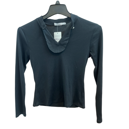 Mea Eor Black Long Sleeve Top - Size L - Women's Shirt