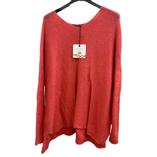 Stila Coral Knit Sweater - One Size - Women's Top