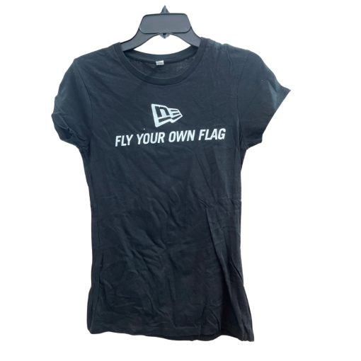 New Era Black T-Shirt - Fly Your Own Flag - Size L - Apparel