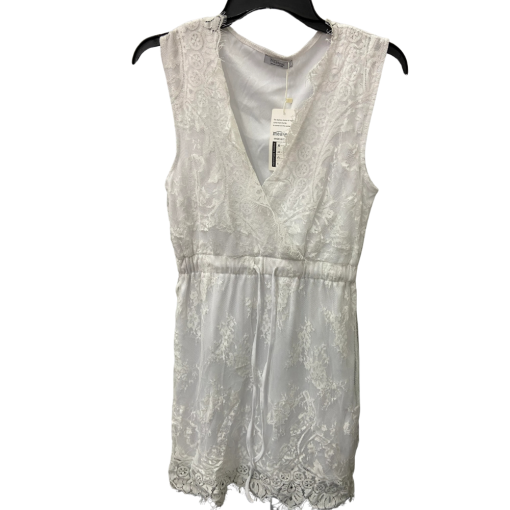 Mea Eor White Lace Romper Medium - Women's Summer Outfit