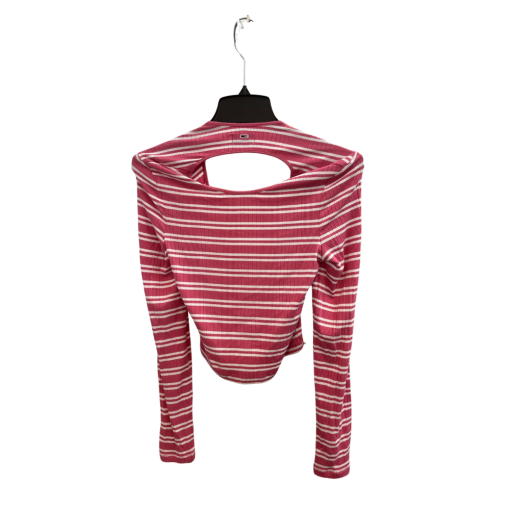 Tommy Jeans Pink Striped Crop Top - No Size - Women's Shirts - Image 2