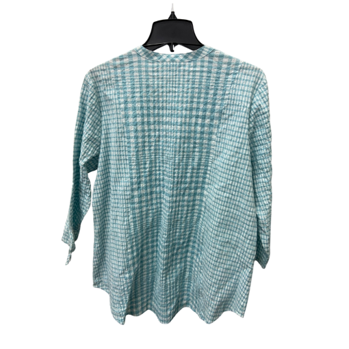 Habitat Gingham Blouse - Blue, Size L - Women's Tops - Image 2