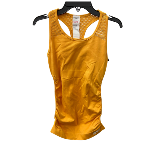 DKNY Sport Tank Top - Yellow, Size S - Workout Clothes