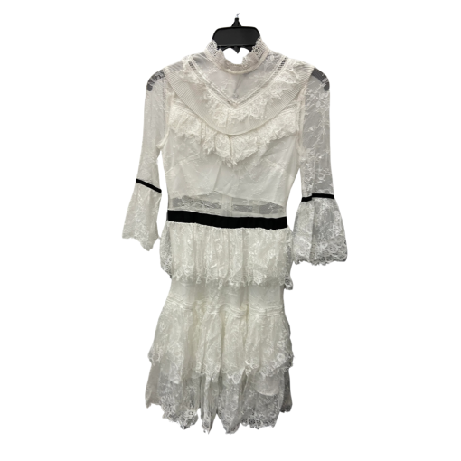 FEW MODA White Lace Midi Dress - Size M - Party Dress