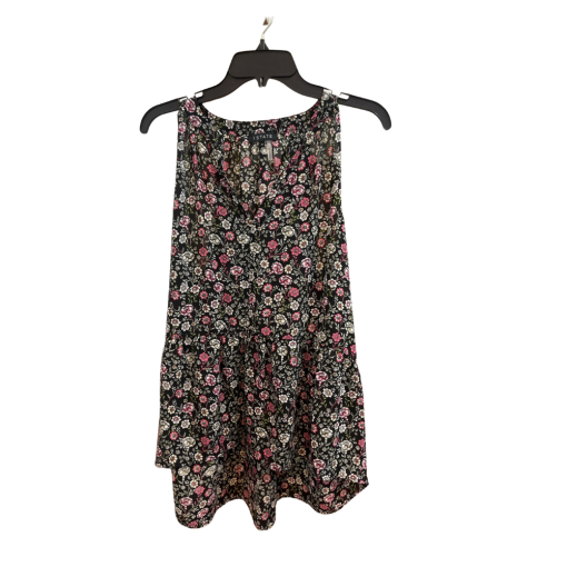 1.State Floral Print Dress Black XL Sleeveless Summer Dress