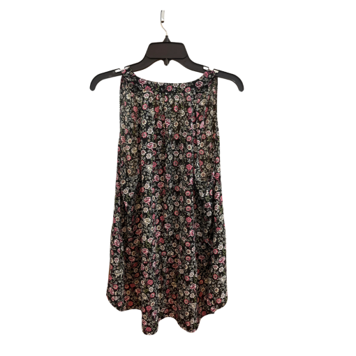 1.State Floral Print Dress Black XL Sleeveless Summer Dress - Image 2