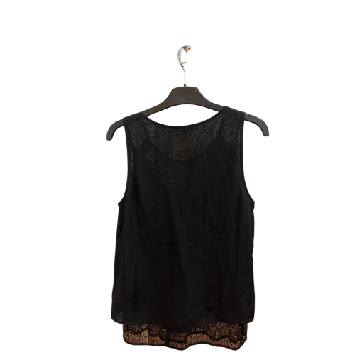 Chelsea & Walker Black Lace Tank Top - Size 0 - Women's Blouse - Image 2