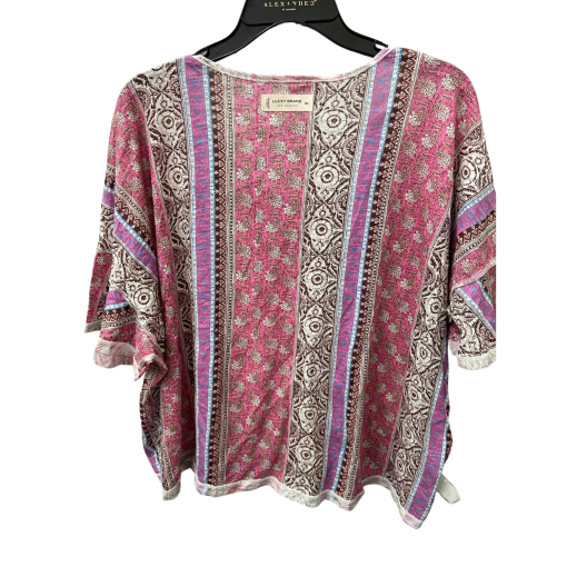 Alexander Pink Floral Top XXL - Women's Blouse - Image 2