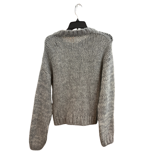 Gray Knit Sweater - Size M - Women's Pullover - Cozy Winter Wear - Image 2