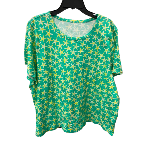 J.Crew Green Starfish Tee 2XL Women's Tops Collector Tee