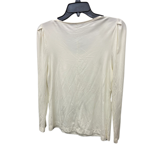 Antonio Melani Cream XXL Long Sleeve Top - Women's Blouse - Image 2