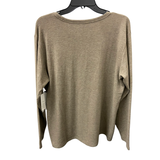 CAARA Long Sleeve Top - Taupe - Size S - Women's Shirts - Image 2