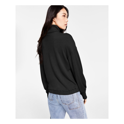 I.N.C. Black Turtleneck Sweater - Women's Medium - Knitwear Top - Image 2