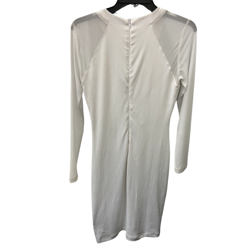 Nicole Miller White Long Sleeve Dress - No Size - Cocktail Dress - Image 2