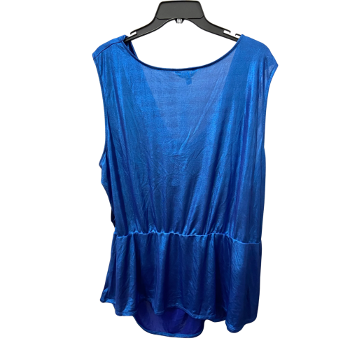 MarÃ©e Blue Cowl Neck Top Plus Size L - Women's Blouse - Image 2