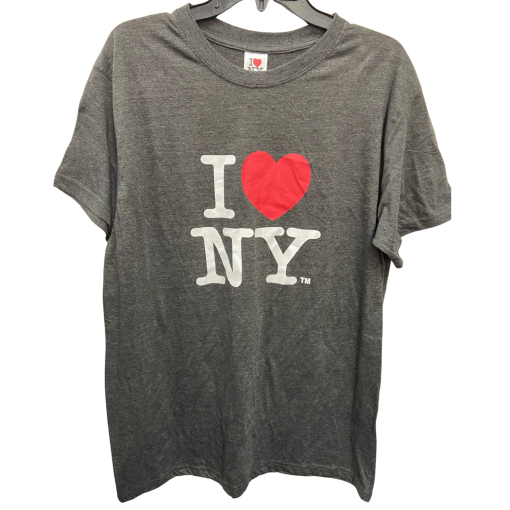 I Love NY Gray T-Shirt XL - NYC Souvenir Tee