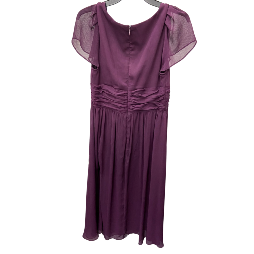 DKNY Purple Chiffon Dress Size 6 - Cocktail Party Wear - Image 2