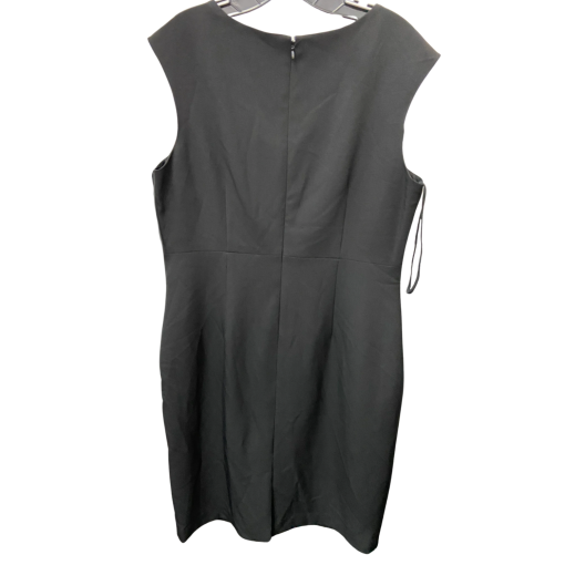 Kasper Black Sleeveless Dress Size 14 - Work Dress - Image 2