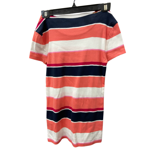 Tommy Hilfiger Striped Coral Tee Shirt S - Women's Tops - Image 2