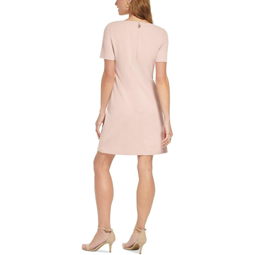 Tommy Hilfiger Blush Cut-Out Mini Dress - Women's Size 2 - Party Dress - Image 2