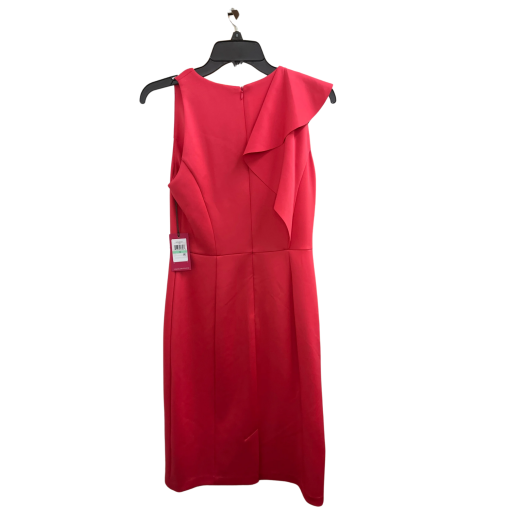 Vince Camuto Red Ruffle Dress Size 8 - Cocktail Dress - Image 2