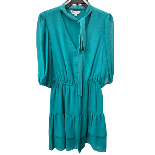 Nanette Lepore Teal Mini Dress Size 6 - Women's Party Dress