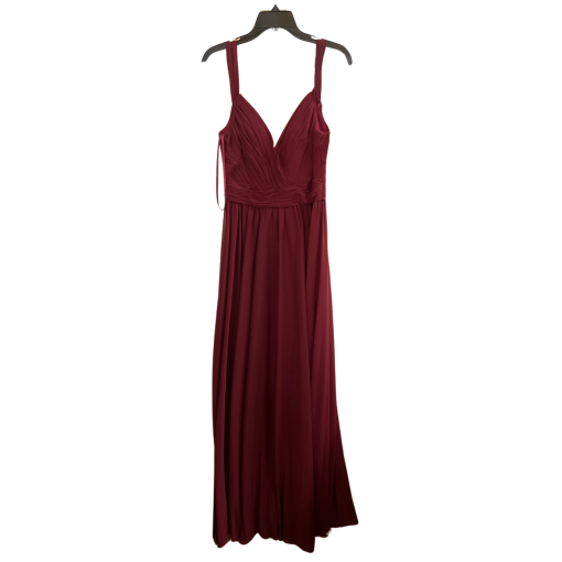 Simply Dresses Burgundy Maxi Dress Size 12 - Bridesmaid Dress