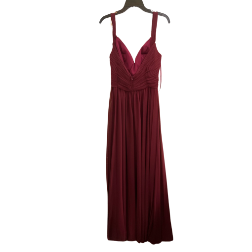 Simply Dresses Burgundy Maxi Dress Size 12 - Bridesmaid Dress - Image 2