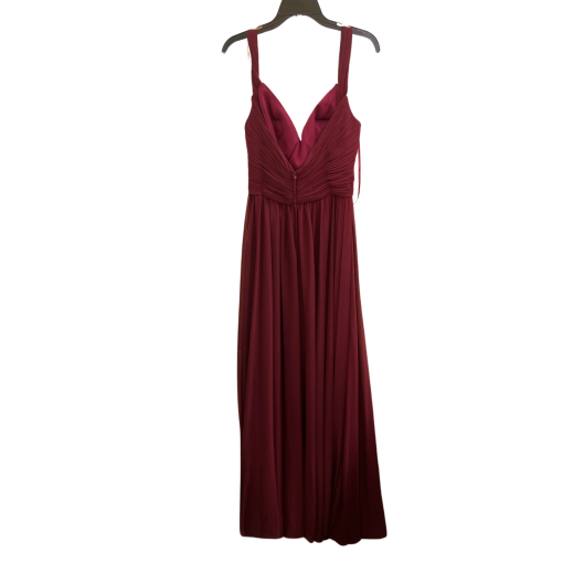 Simply Dresses Burgundy Maxi Dress Size 16 - Bridesmaid Dress - Image 2