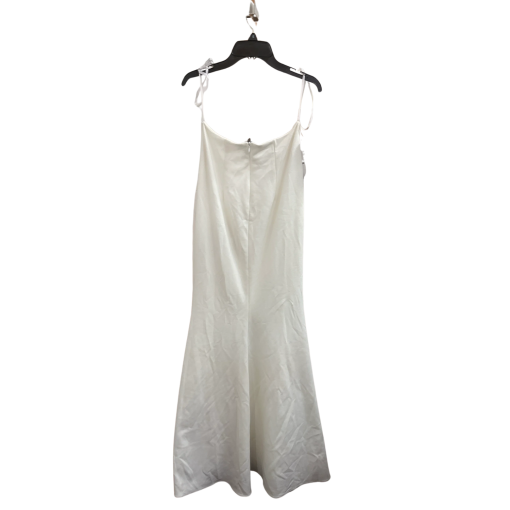 White Midi Dress | Size S | Formal Dress | Brand Name - Image 2