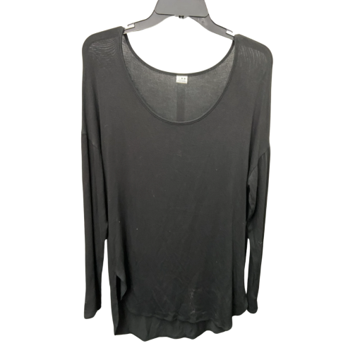 Black Long Sleeve Top - Size S - Women's Tunic Top