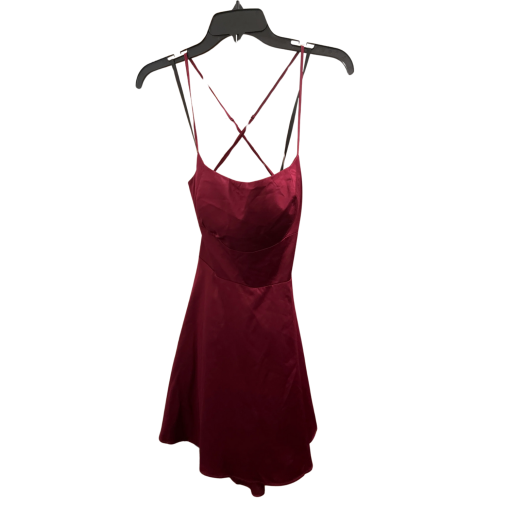 Windsor Burgundy Mini Dress - Size S - Party Dress