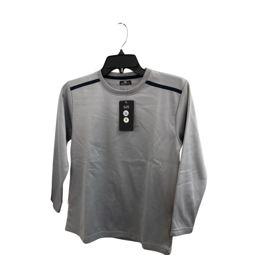 ASA Fashion Gray XL Long Sleeve Shirt - Athletic Wear