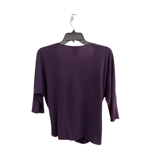 Gabby Skye Purple Drape Top - Women's Blouse - No Size - Image 2