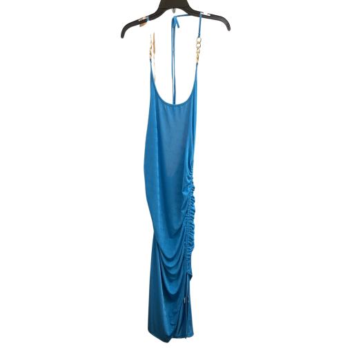 SHEIN Blue Ruched Maxi Dress Plus Size 2XL - Party Dress