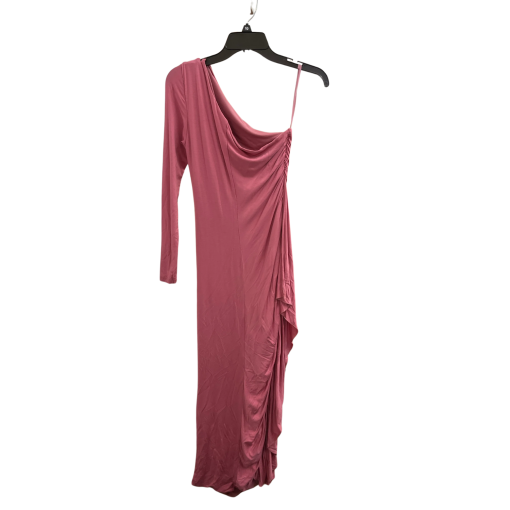 Pink One Shoulder Maxi Dress - Size M - Party Dress - Image 2