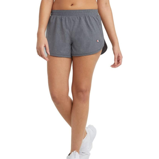 Champion Women's Gray Athletic Shorts - Plus Size 2XL - Workout