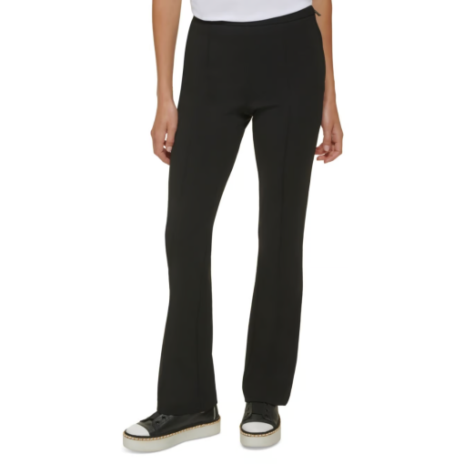 Karl Lagerfeld Black Flare Pants - Women's Size [Size] - Dress Pants