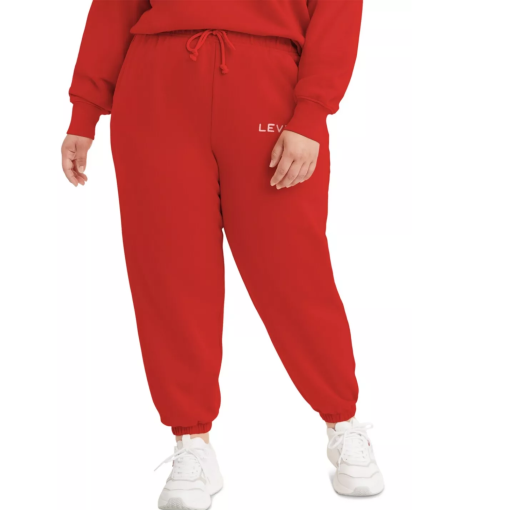 Levi's Plus Red Sweatpants 2X - Women's Joggers - French Terry