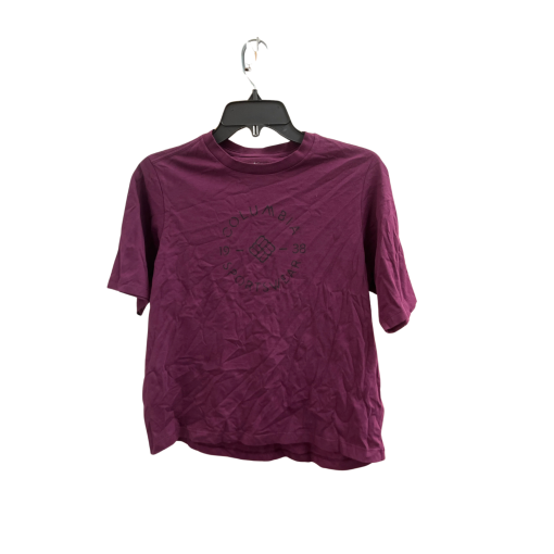 Columbia Women's Purple XS T-Shirt - Casual Tee